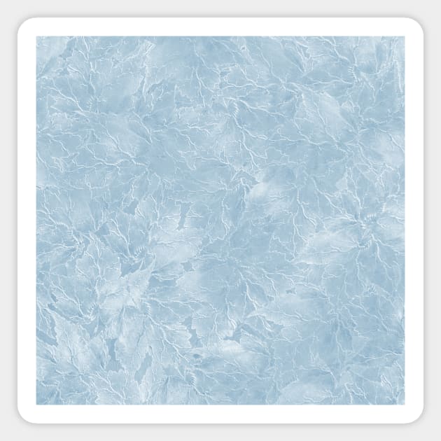 Frozen Leaves 9 Sticker by aklara